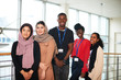 © Himalayan Pics/Caia Image - Portrait confident, multi-ethnic college students