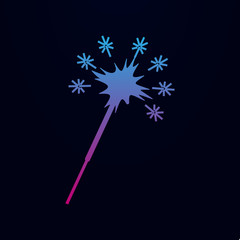 Poster - Laser beam nolan icon. Simple thin line, outline vector of web icons for ui and ux, website or mobile application