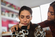 © Tom Merton/Caia Image - Teenage girl comforting upset friend