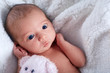 © Trevor Adeline/Caia Image - Close up cute newborn baby
