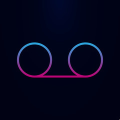 Poster - Write character nolan icon. Simple thin line, outline vector of web icons for ui and ux, website or mobile application