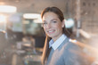 © Tom Merton/Caia Image - Portrait smiling, confident businesswoman wearing headset in office