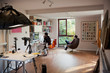 © Tom Merton/Caia Image - Couple working and reading in home office