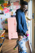 © Sam Edwards/Caia Image - Portrait father and happy sons