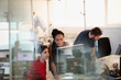 © Tom Merton/Caia Image - Engineers working at computer in office