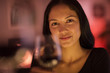 © Tom Merton/Caia Image - Portrait confident young woman holding wine glass