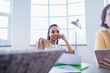 © Sam Edwards/Caia Image - Attentive businesswoman listening in conference room meeting
