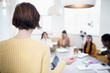 © Sam Edwards/Caia Image - Businesswoman leading conference room meeting
