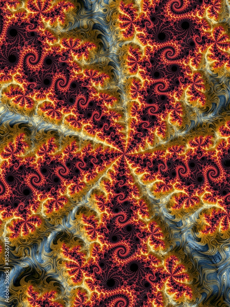 Julia fractal Stock Photo | Adobe Stock