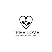 Creative Tree Logo, Sign Vector Logo Template
