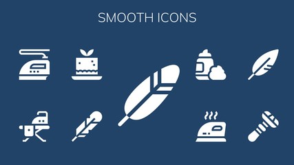 Poster - Modern Simple Set of smooth Vector filled Icons