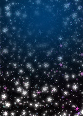 Wall Mural - decorative starry background