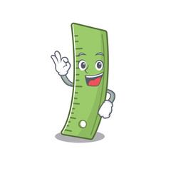 Sticker - A picture of ruler making an Okay gesture