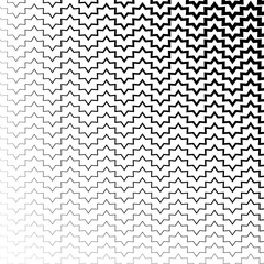 Aufkleber - Cracks geometric halftone patterns background vector design.
