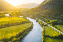 Rauma River Valley, Norway