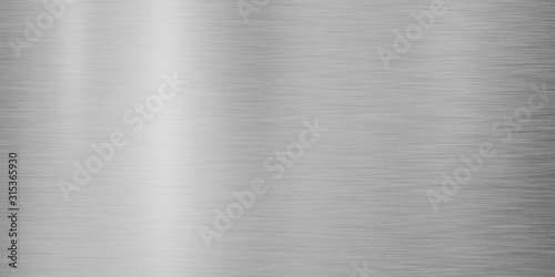 Fotomural Silver metal texture background design