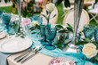 © Gabriel Trujillo/ADDICTIVE STOCK - Wedding banquet table decoration