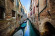 Italy, Venice, Narrow?Venetian?canal