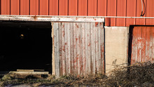 Vintage And Weathered Farm And Barn Buildings