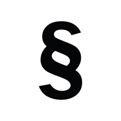 Poster - paragraph - black vector icon