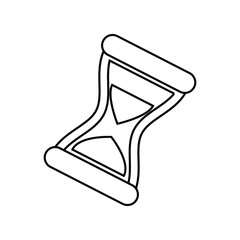 Poster - Hourglass  icon vector  illustration 