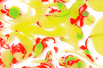 Poster - marble paint background , abstract pattern 