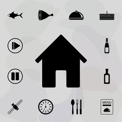 Poster - house icon. web icons universal set for web and mobile