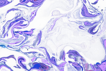 Poster - marble paint background , abstract pattern 