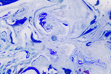 Poster - marble paint background , abstract pattern 