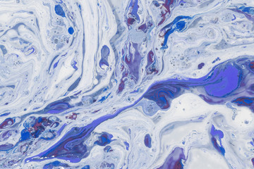 Poster - marble paint background , abstract pattern 