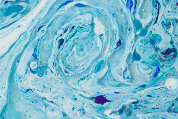 Poster - marble paint background , abstract pattern 
