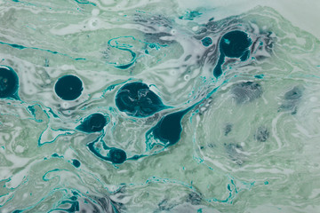 Poster - marble paint background , abstract pattern 