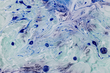 Poster - marble paint background , abstract pattern 