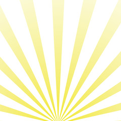 Wall Mural - comic vector graphic with radial stripe pattern. yellow abstract burst background