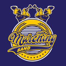 Marching Band Crest