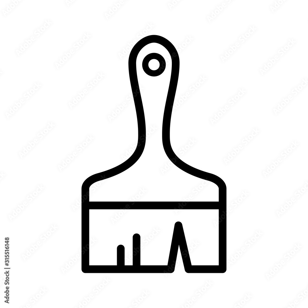 Paint brush icon design template, vector icon designed in line style, editable stroke icon on white background, can be used for web and various needs of your project Stock Vector | Adobe paint-brush-icon-design-template-vector-icon-designed-in-line-style-editable-stroke-icon-on-white-background-can-be-used-for-web-and-various-needs-of-your-project-stock-vector-adobe