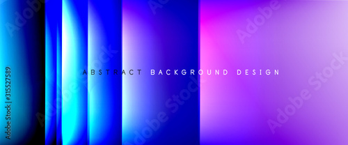 Trendy simple fluid color gradient abstract background with dynamic straight ...
