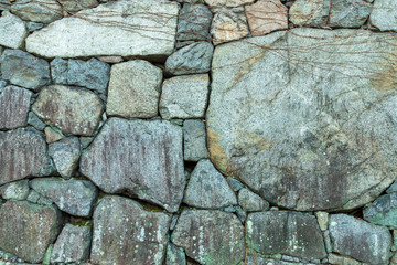 Texture of old rock wall for background