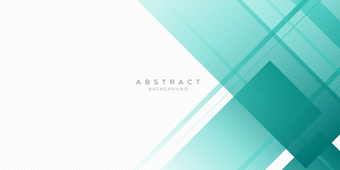 Poster - Modern Dark Green Turquoise Grey White Line Abstract Background for Presentation Design Template. Suit for corporate, business, wedding, and beauty contest.