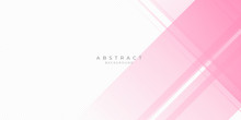 Pink White Abstract Background Geometry Shine And Layer Element Vector For Presentation Design. Suit For Business, Corporate, Institution, Party, Festive, Seminar, And Talks. 