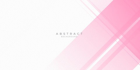 Pink white abstract background geometry shine and layer element vector for presentation design. Suit for business, corporate, institution, party, festive, seminar, and talks. 