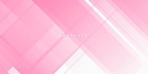 Pink white abstract background geometry shine and layer element vector for presentation design. Suit for business, corporate, institution, party, festive, seminar, and talks. 