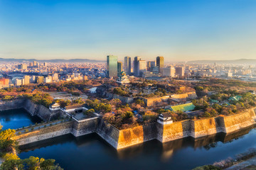 Wall Mural - D JP Osaka castle close