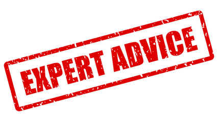 Poster - Expert advice vector stamp