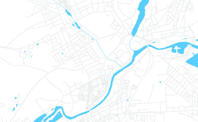  Noginsk, Russia bright vector map