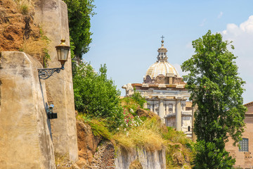 A historic church in Rome, Italy