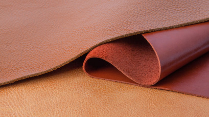 natural leather textures samples
