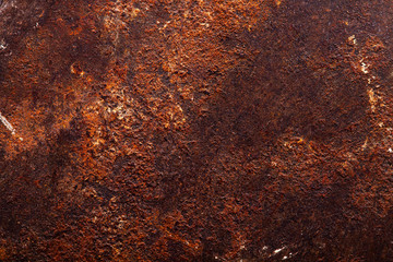 Poster - old metal texture with rust.