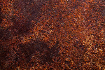 Poster - old metal texture with rust.