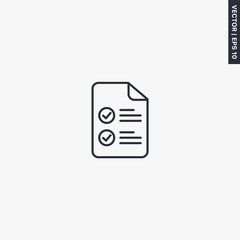 Poster - Checklist icon